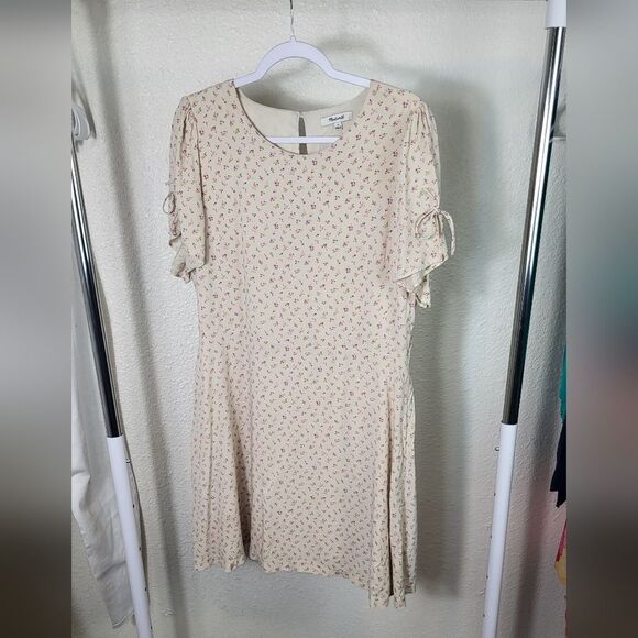 Madewell Dresses & Skirts - Madewell Tie Sleeve Retro Dress in Dutch Dandelions 14
